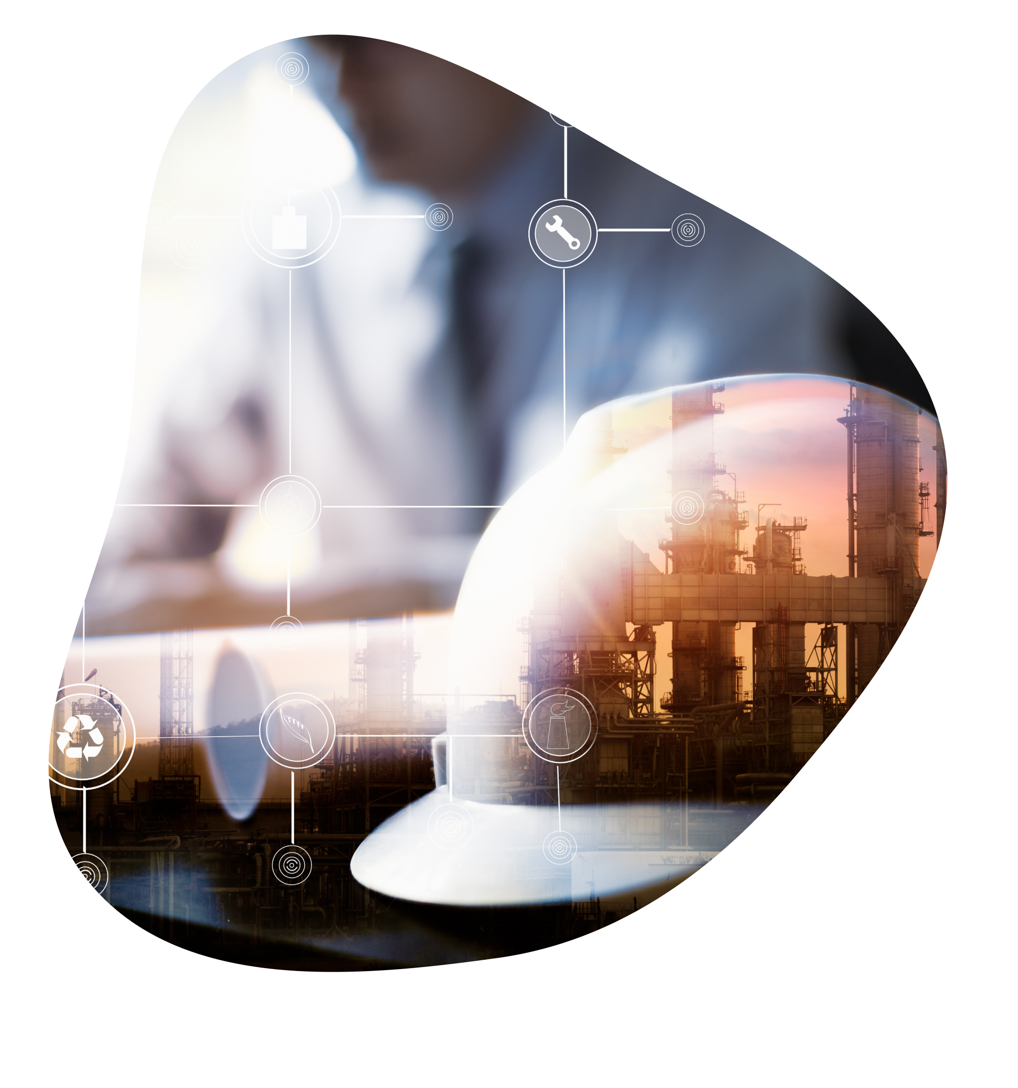 Wizata - About - IIoT - Blob